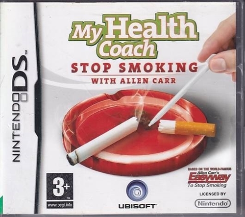 My Health Coach Stop Smoking With Allen Carr - Nintendo DS (B Grade) (Genbrug)